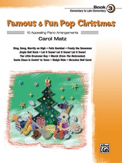 Famous & Fun Pop Christmas, Book 3