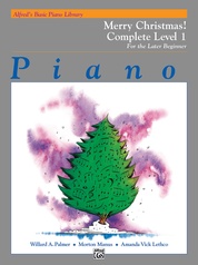 Alfred's Basic Piano Library: Merry Christmas! Complete Book 1 (1A/1B)